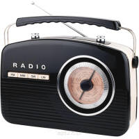 CAMRY CR 1130 Radio retro czarne
