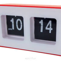 CAMRY CR 1131 Zegar klapkowy czerwony